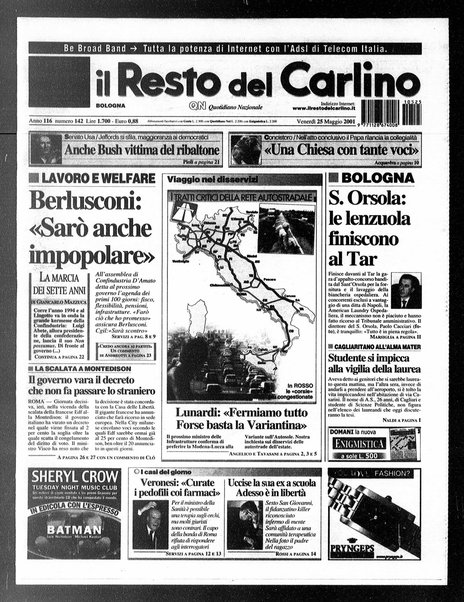 Il Resto del Carlino : giornale dell'Emilia